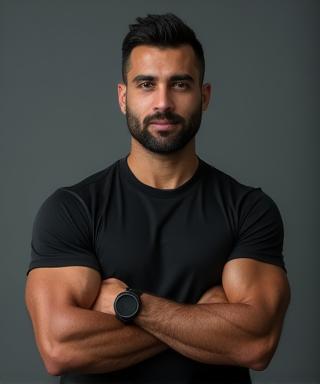 Headshot of Ahmed Khan, Senior Personal Trainer